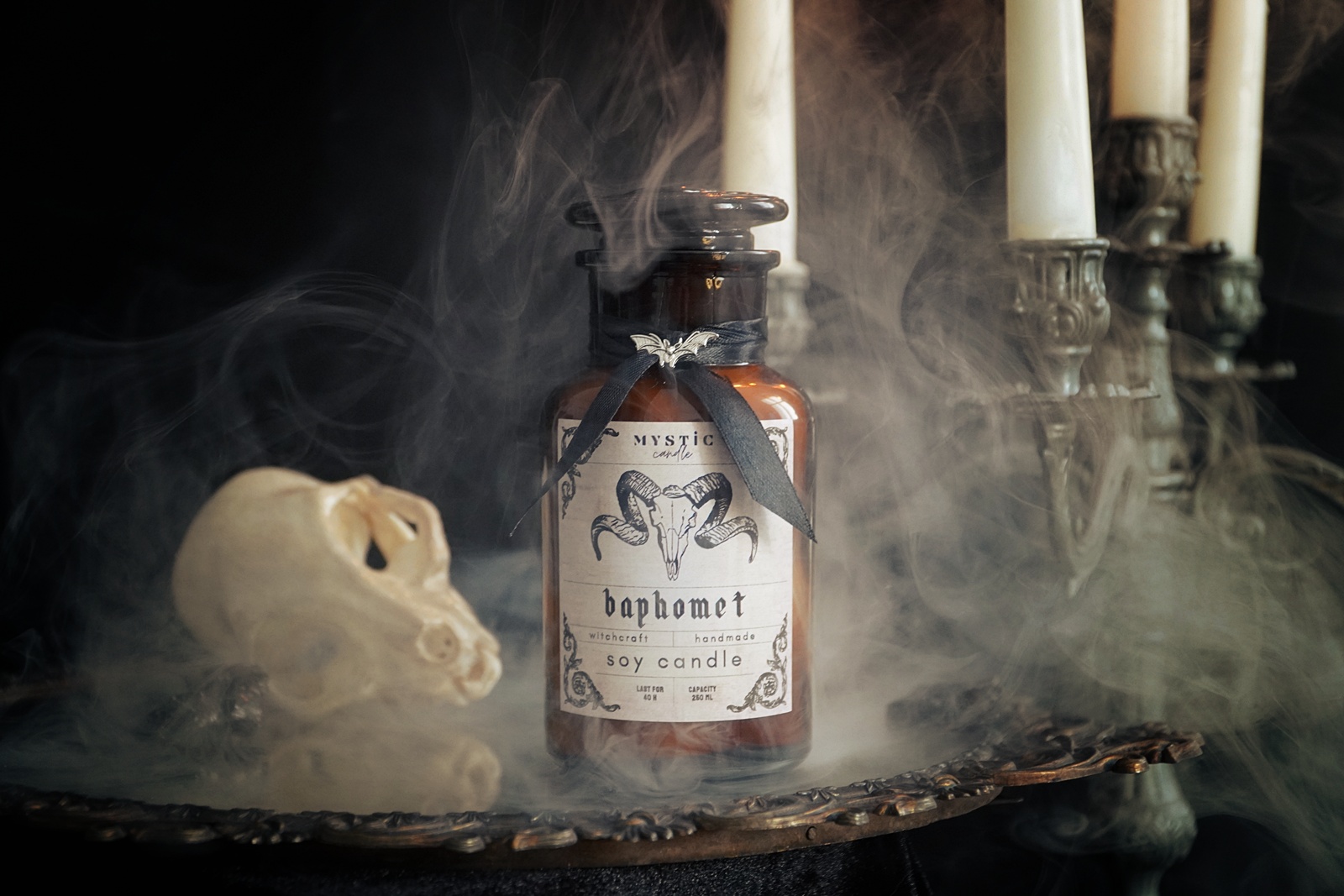 Mystic Candle Baphomet